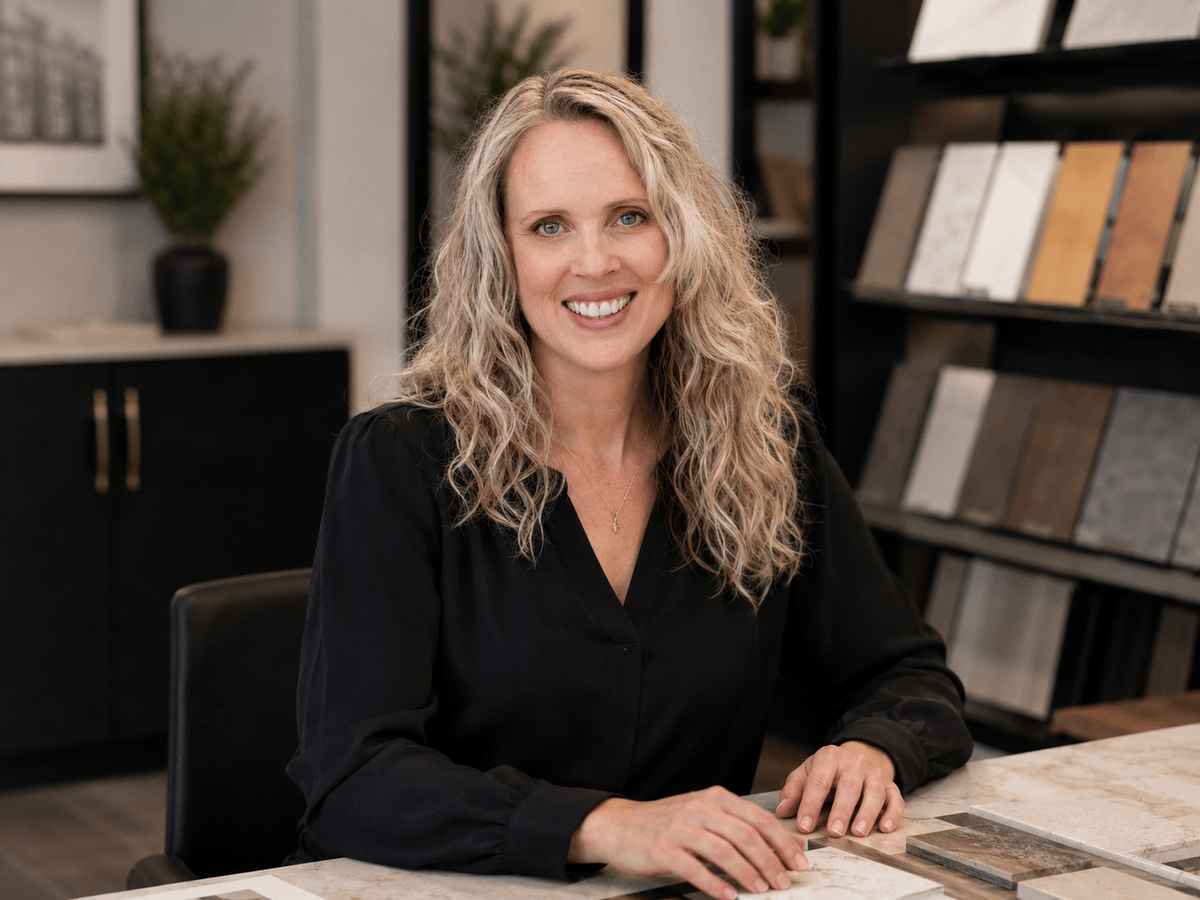 Portrait of designer Danya Uptegrove